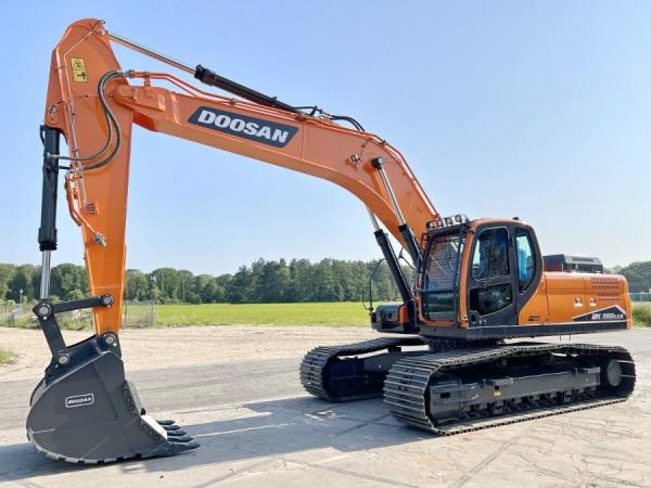 Dx300LC Dx255LC Équipement d'excavatrice Doosan utilisé pour la construction à grande échelle