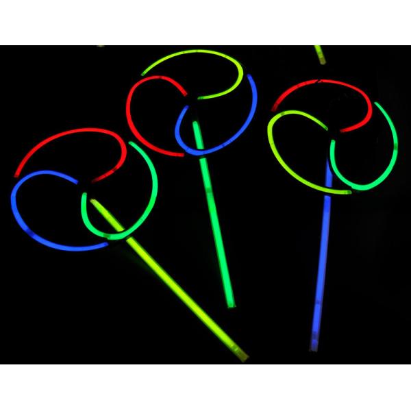Non-Flammable Kids Toy Party Decoration Glow Windmill for 8 to 13 Years Age Range