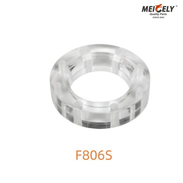 F806S Tank Truck Acrylic Sight Glass Flange Shatterproof & High-Transparency
