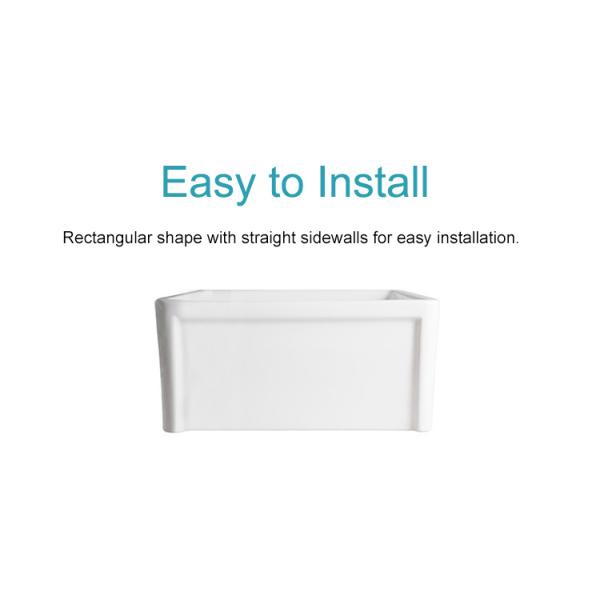 Countertop кухни шара 24 x 18 раковины Bathroom сельского дома американского стандарта