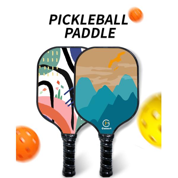 USAPA Game Practice Fiberglass Pickleball Paddle with Lightweight PP Honeycomb Core