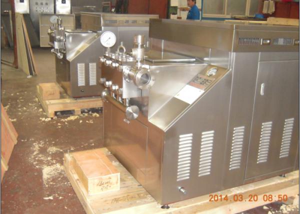 Máquina de homogeneização farmacêutica / alimentar 2000L/H 250 bar