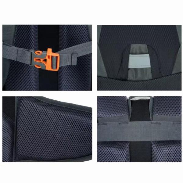 Профессиональное пешее перемещение взбираясь на открытом воздухе располагаясь лагерем легковес сумки рюкзака