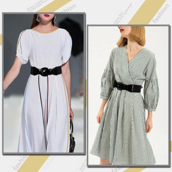 Мода ширины эластичных поясов Dressy 7.4cm женщин полиэстера