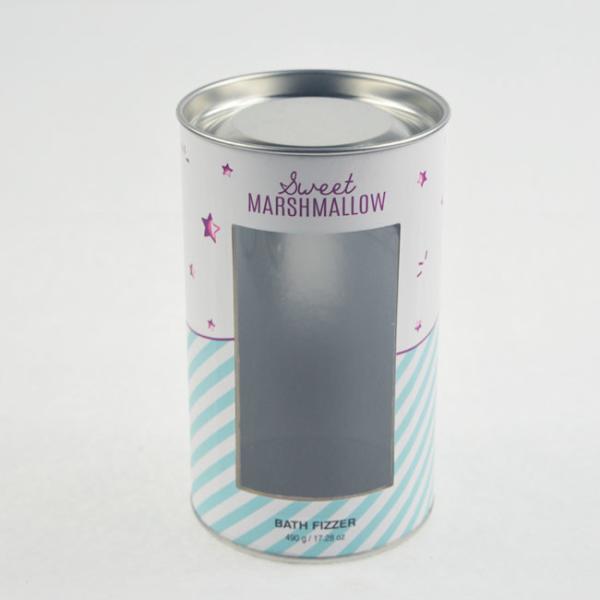 Custom Airtight 100mm Height Cardboard Tube Packaging