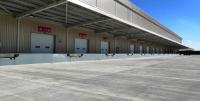 Resistência ao vento 450N/m2 Portas seccionais industriais Portas de garagem de aço isoladas