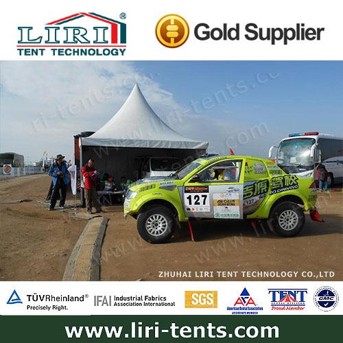 Square Pagoda Marquee 5*5m For China Grand Rally Shelter