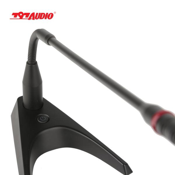 Conference Microphone 360 Flexible Gooseneck Desktop Condenser Microphone for Church
