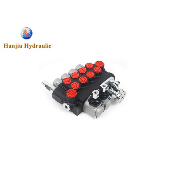 40 Liters  Hydraulic Monoblock Valve With Joystick Control Hydraulic Distributor Valves
