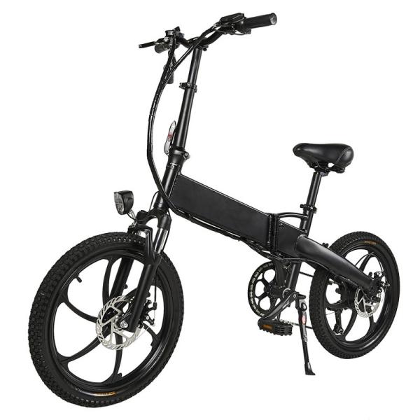 Convenient Shimano 7-speed-gears 6 Spoke MTB Style Aluminum Folding Electric Bike