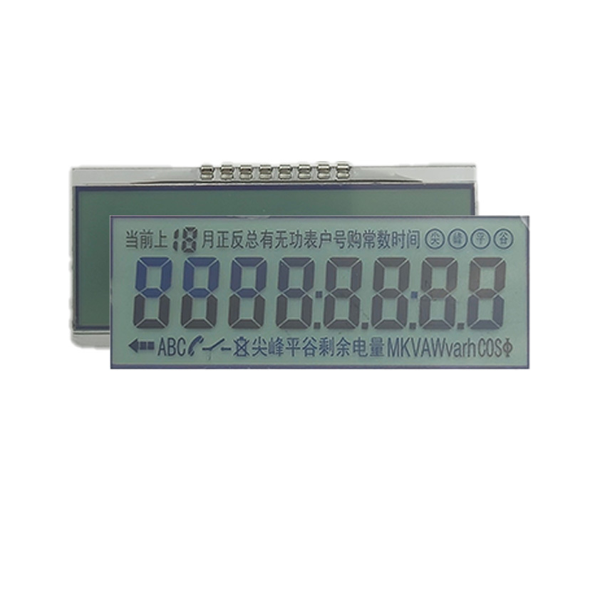 Custom FSTN LCD Screen for Smart Energy Meter Monochrome LCD Display Manufacturer