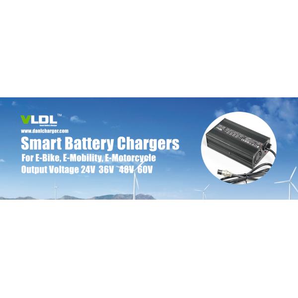 60 Hz 24 Volt 30A Lithium Battery Charger Smart CC CV Charging 2 Years Warranty