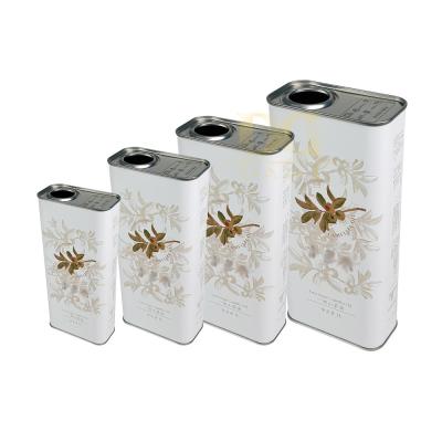 DADI 150ml 250mm 500ml 750ml Oil Tin Containers Cooking Oil Tin Can Food Oil Can