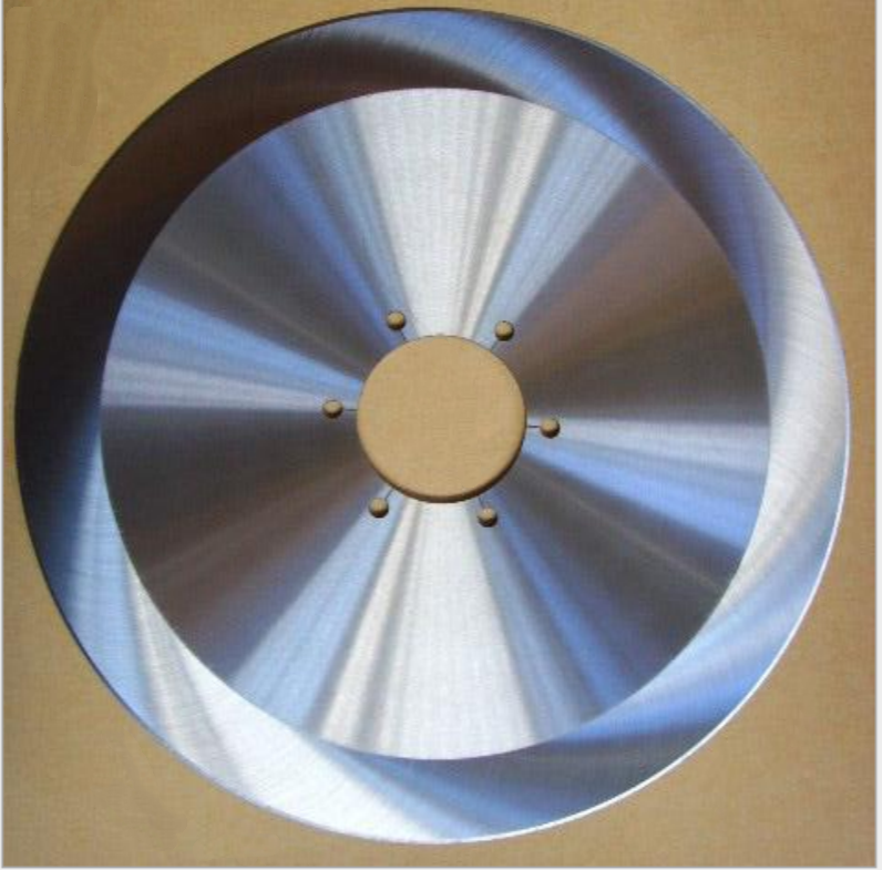 Thick Strip Carbide Fabric Cutting Blades Round Blade Steel Solid Carbide Tipped