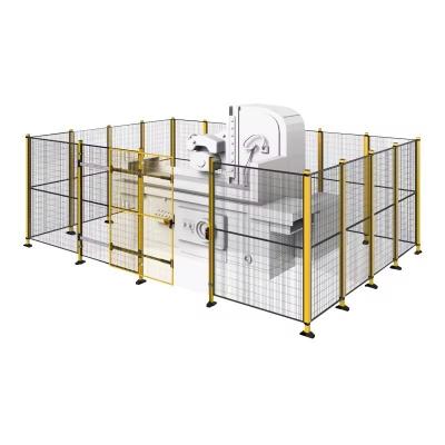 Workshop Warehouse Robot Isolation Net Guardrail Within Rack Structure 2000*600*2000