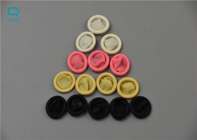 Cleanroom cream Color ESD Rubber Finger Stall For Industrial Use