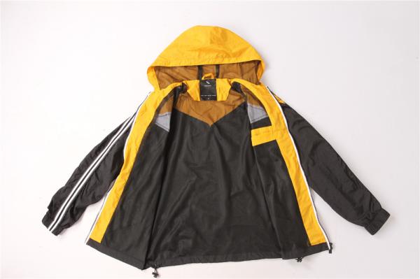Windproof Men'S Coats And Jackets Clothing Thin Section Contrast Autumn Loose Fit Jacket