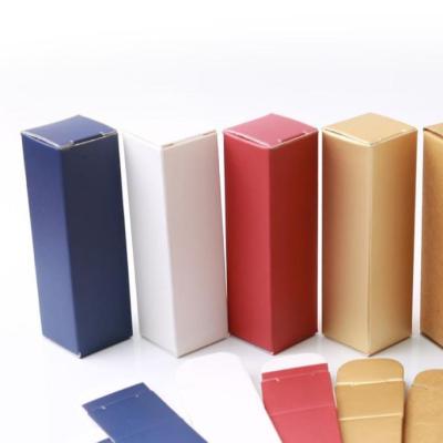 Logotipo de design de luxo personalizado papel cosméticos batom brilho labial tubo de embalagem caixa de etiqueta privada