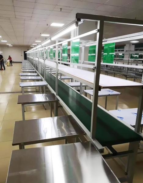 Energy Charging Pile Final Assembly Line Conveyor System 220V