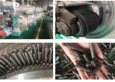 Ring Die 1.5-2t/H 508 Biomass Pellet Machine / Wood Pellet Press SGS Certification