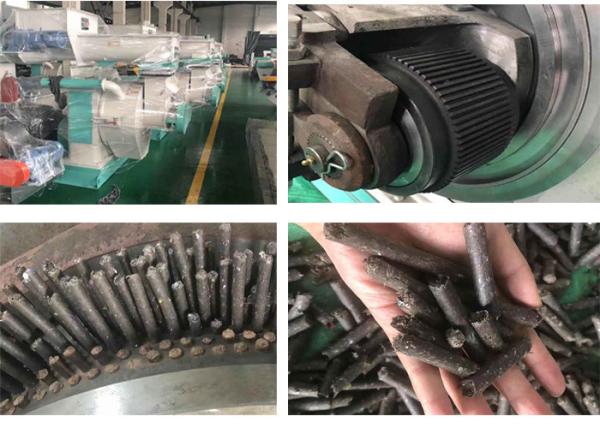 Ring Die 1.5-2t/H 508 Biomass Pellet Machine / Wood Pellet Press SGS Certification