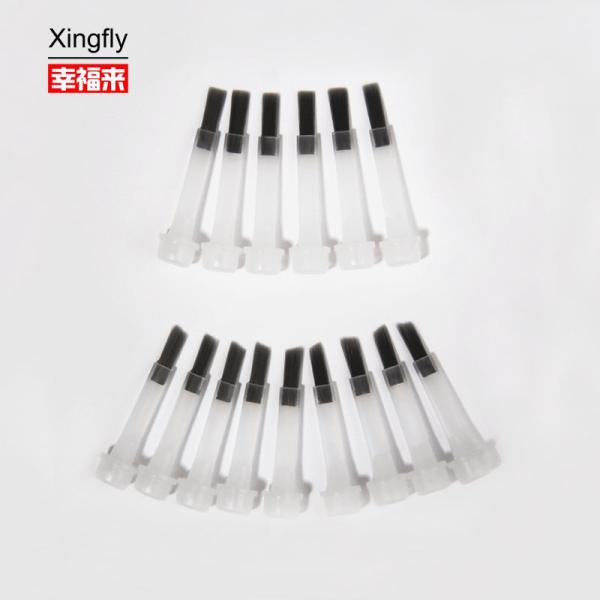 Настраиваемая UV ноготь шприц на гелевый шприц нейлоновый материал