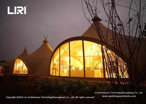 Large Indian Pergola Teepee Wedding Decoration Tents  Hot Spring Vacation
