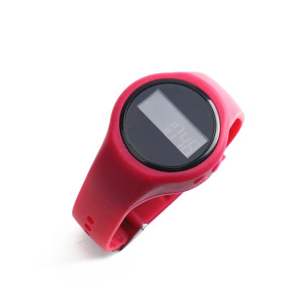 Calorie And Distance Tracker Digital Step Counter Watch ABS Silicone Materials