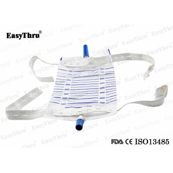 ISO13485 750ML Пакет с катетером мочи, детские одноразовые сумки для ног