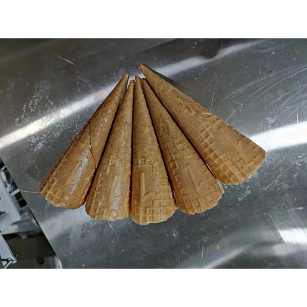 Customized Voltage Rolled Sugar Cone Baking Machine for Newly Designed Ice Cream Cones