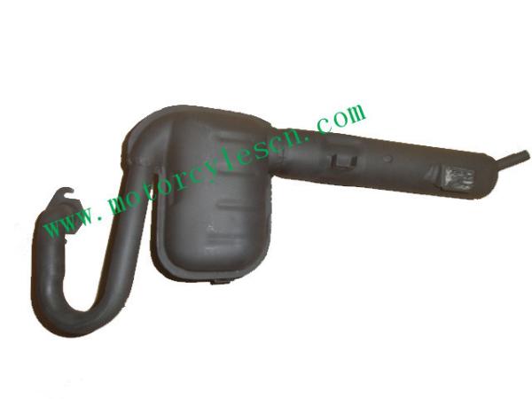 50cc Gas 2-stroke PGT FOX Scooter silence Muffler Carbon fiber muffler Refit Muffler