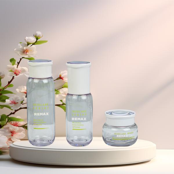 New Design 50g Cream Jar 80ml 120ml Plastic Cosmetic Packaging Lotion Bottle For Facial Care