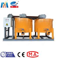 Dois tambores que rebocam a mistura de pulverização concreta da pasta do cimento da máquina 5.5Kw