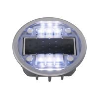 LED Embedded Solar Cat Eyes Road Stud 50Tons Compression Resistance