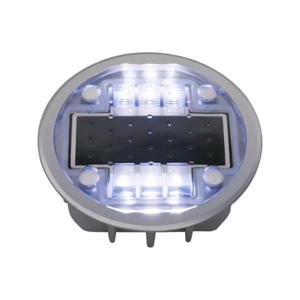 LED Embedded Solar Cat Eyes Road Stud 50Tons Compression Resistance