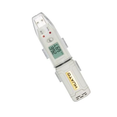Umidade a pilhas da temperatura do registador de dados do Usb para industrial