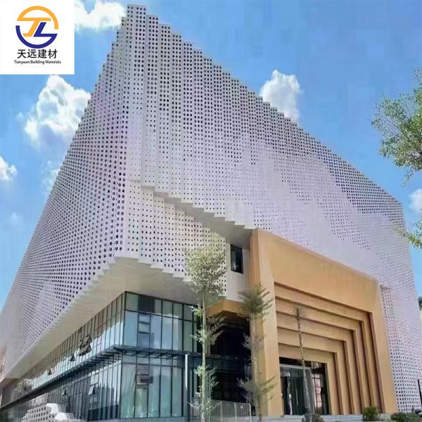 Industrial Solid Aluminum Panel For Facade Cladding