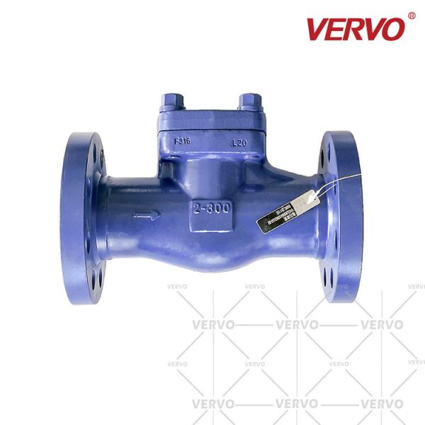 o BB criogênico Rf da válvula de verificação do balanço de 2 polegadas forjou o aço F316 Dn50 300lb