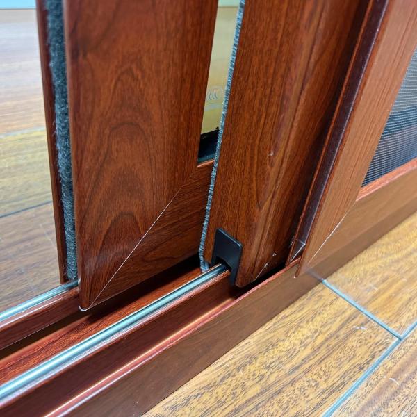 Customizable Aluminium Sliding Glass Door with Double Tempered Glass