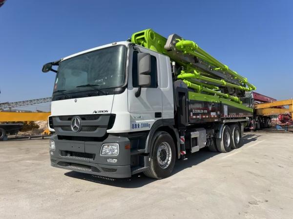 Zoomlion 47m Boom Pump Truck for construction site, for sale at preferential price