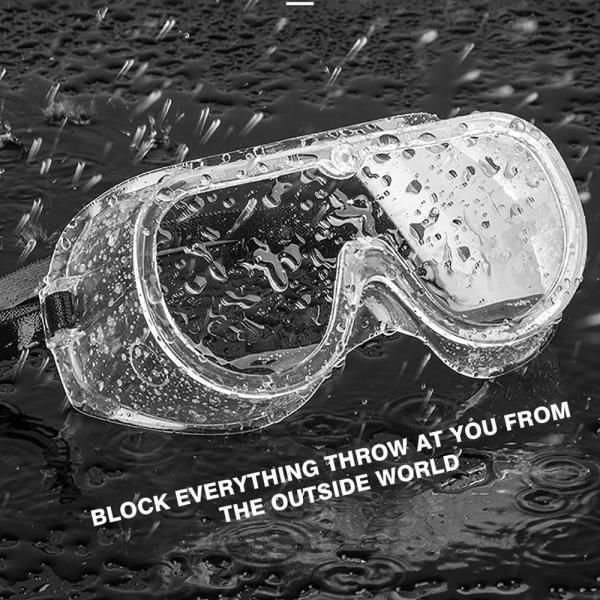 Customized Medical Safety Goggles , Chemical Resistant Goggles For Work Protective