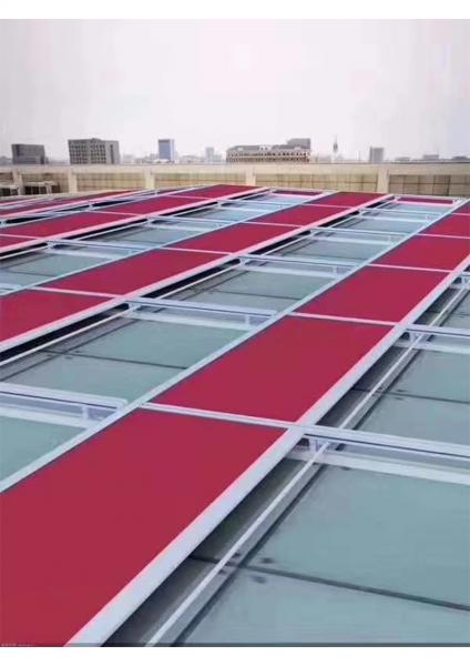 Conservatory Aluminum Retractable Awning Outdoor Garden Pergola