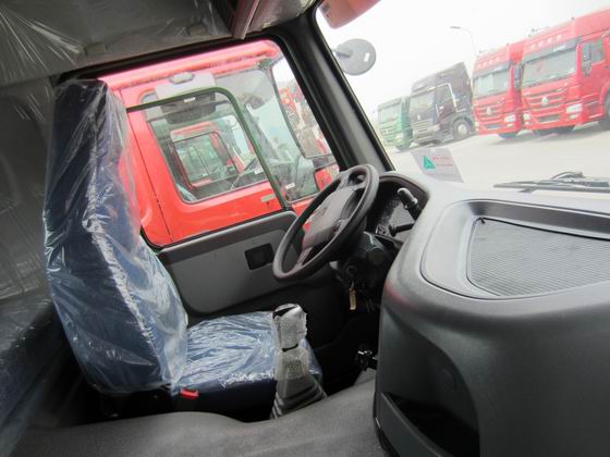 10 Wheelers Tractor Trailer Truck ZF8118 Steering Single Sleeper Green Color