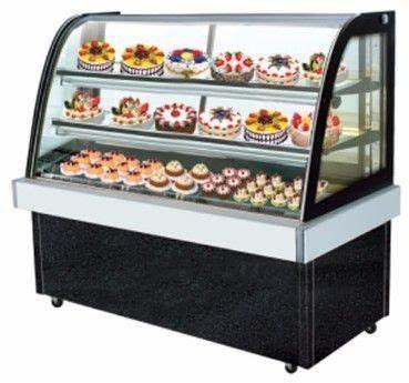 Table Top Commercial Display Chiller Customized Size Stainless Steel Exterior