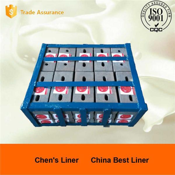 High Cr White Iron Castings Dia22mm Hole by Dye Penetrant for Grinding Mills