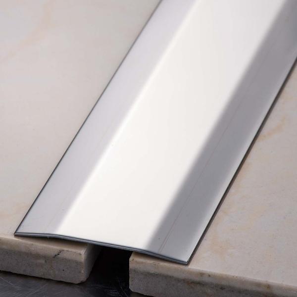 Custom 304 316L Stainless Steel Tile Trim Profiles 6mm 8mm 10mm Height