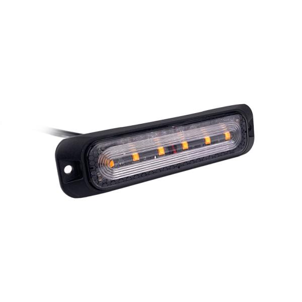 Luz estroboscópica de emergencia para camión de 18W LED, luces de emergencia para vehículos