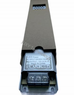 50HZ / 60HZ LED Neon Sign Power Supply 12V 200W 16.5A Strip Light Box Sign Light