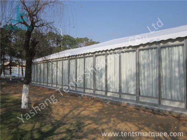 Transparent Glass Wall Outdoor Luxury Wedding Tents With Full Beautiful Decorations