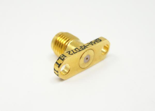 2 Holes Flange Mount SMA 50Ohm RF Female Connector